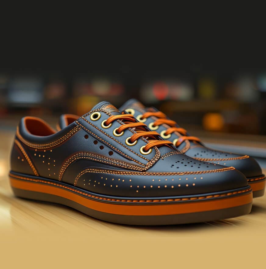 Navy Brogue Sneakers