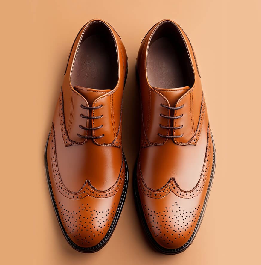 Tan Leather Brogues