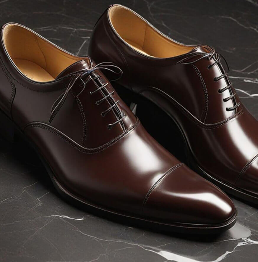 Dark Mahogany Oxfords