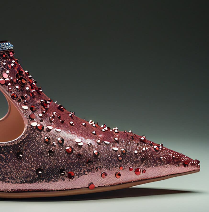 Glitter Pink Stilettos